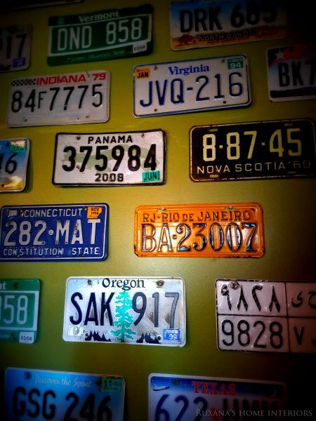 License plate collection 