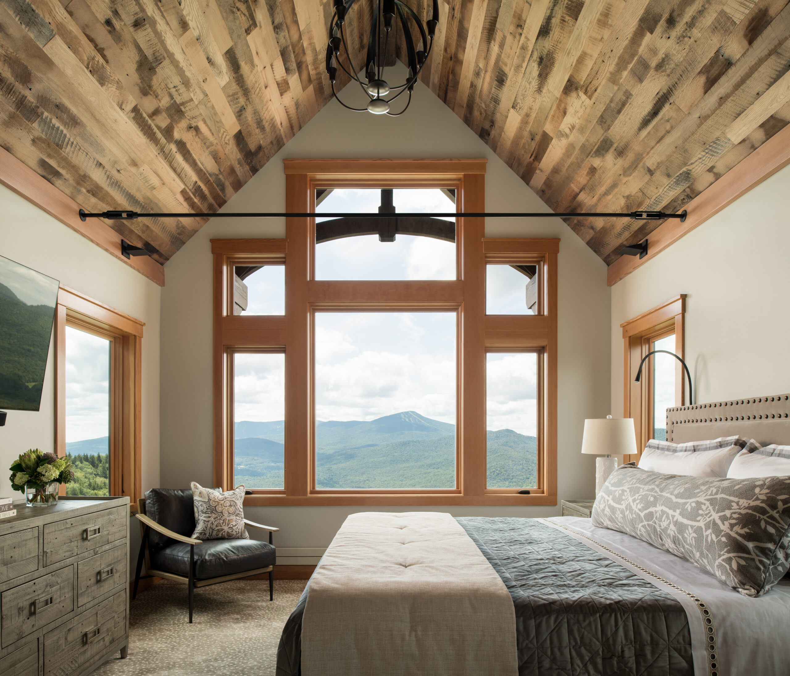 Killington Bedroom with mountain views