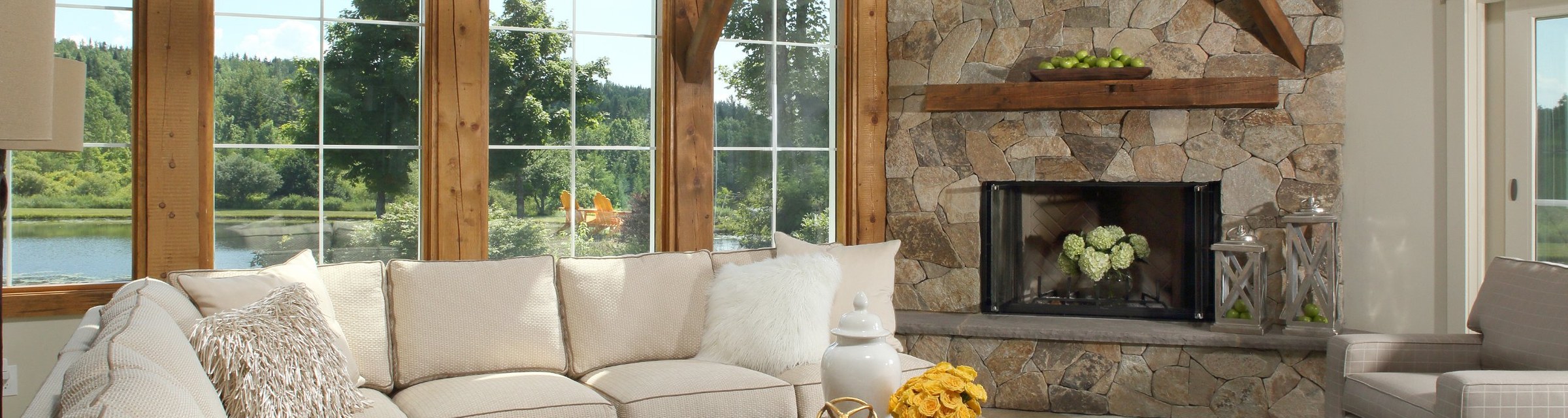Vermonnt Interior Designer Timber Frame Barn Renovation